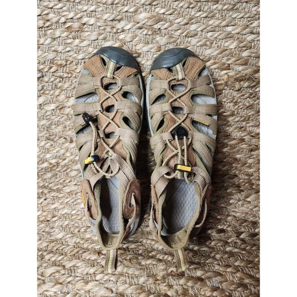 Keen WHISPER Sandals Brown 1003713 Womens Size 8.5 Casual Beach Travel - Picture 9 of 10